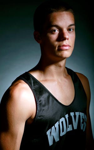 Gunnar Nixon, who graduated from Edmond Santa Fe High School, poses at the OPUBCO studio in Oklahoma City on Tuesday, May 31, 2011. Nixon is the male Big All-City athlete of the year. Photo by John Clanton, The Oklahoman ORG XMIT: KOD