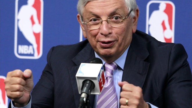 In a news conference Tuesday, NBA Commissioner David Stern vacillated between messages of success and looming disaster.