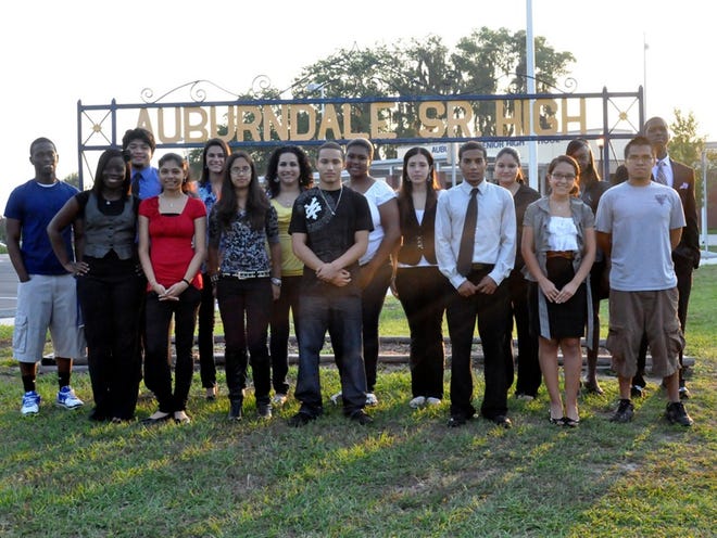 Auburndale High Seniors were recognized for academic achievement by the Polk County Minority Council.