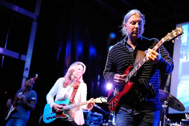 Blues guitarist Derek Trucks and Susan Tedeschi perform Oct. 2 at the Roots ’N Blues ’N BBQ Festival in Peace Park. The annual music and food festival features local and national acts.