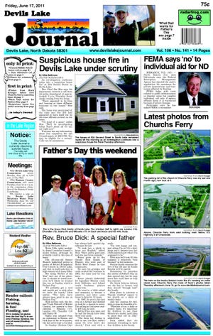 What's first in print and only in print in the pages of the Devils Lake Journal today, Friday, June 17, 2011.