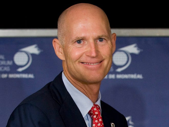 Gov. Rick Scott's plan to drug-test all state workers is being challenged by the ACLU.