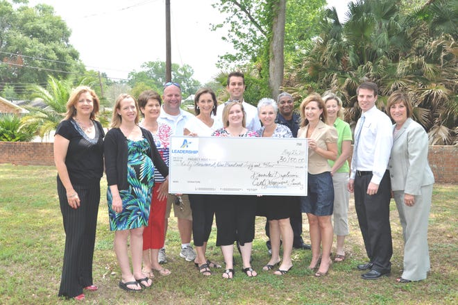 FROM?LEFT:?Ascension Chamber Board Chair-Glenda Shaheen, PKK Board President-Stacey Bumpus, PKK Board members Gwen Molliere, Mark Boudreaux, and Audrey Boudreaux, Wave Runnerz R. J. Guillot, Cathy Waggenspack, Dannette Duplessis, Dean Werner, Denise Smith, Sarah Zeringue, Jacob Huddleston and Chamber President/CEO Sherrie Despino. Not shown is Wave Runnerz member, Mary Skinner.
