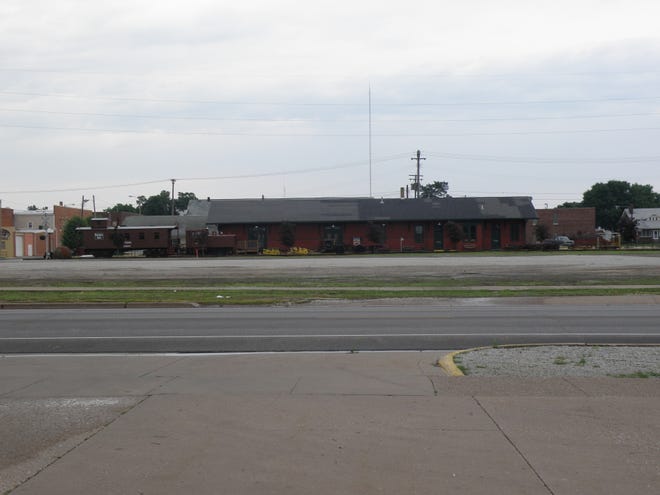 Anyone driving through Aledo on Highway 17 has a noticed a new view of the Aledo Depot. With plans for a new fire station on the lot in front of the Depot at this location, this view of the Depot will not last long.