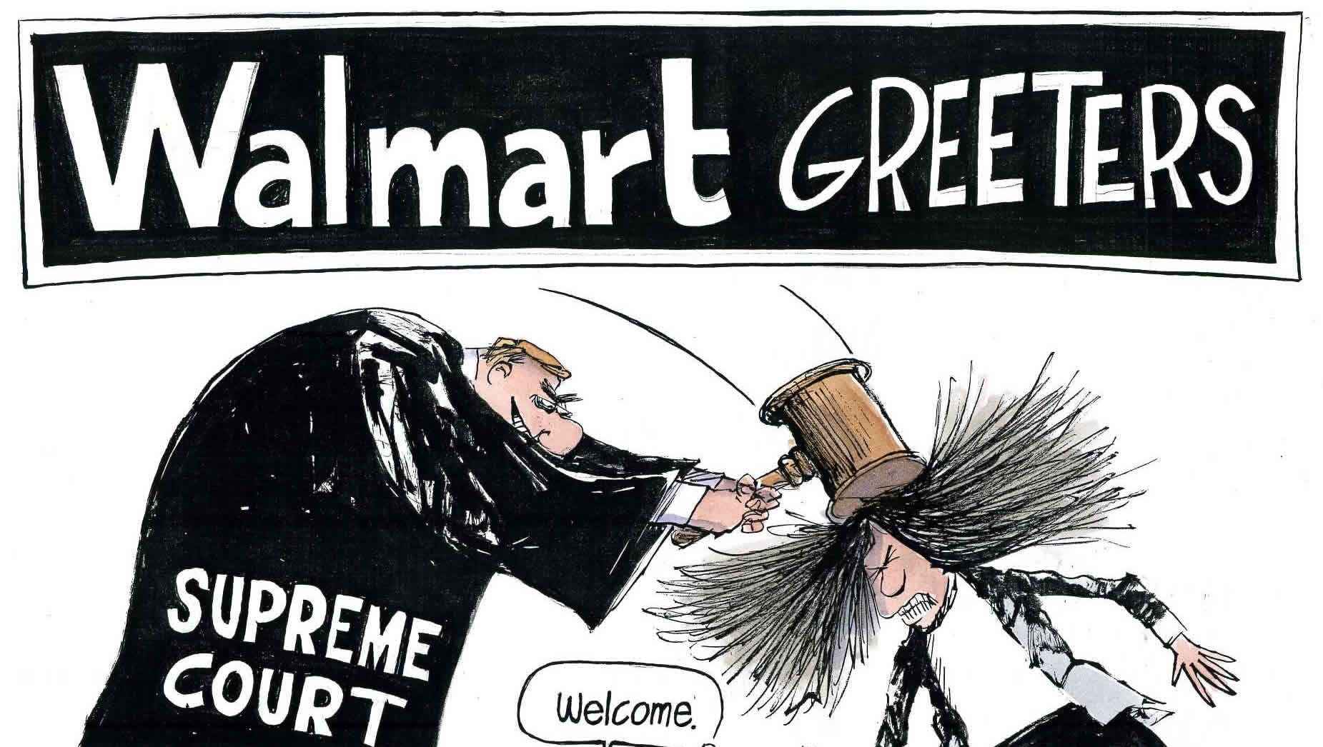 Britt: How the Supreme Court greets female Walmart employees