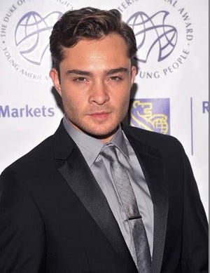 Ed Westwick at Young Americans' Challenge Gala