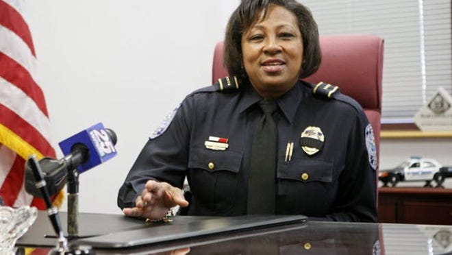 File photo: West Palm Beach Police Chief Delsa Bush on Jan. 21, 2011.
