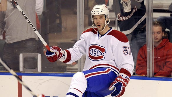 Benoit Pouliot is the newest signee for the Boston Bruins this offseason. 
Pouliot played 79 games for the Montreal Canadiens in 2010-11, tallying 30 points.