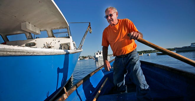 Fred Habel, 82, of Marshfield has been a lobsterman since he was 11.