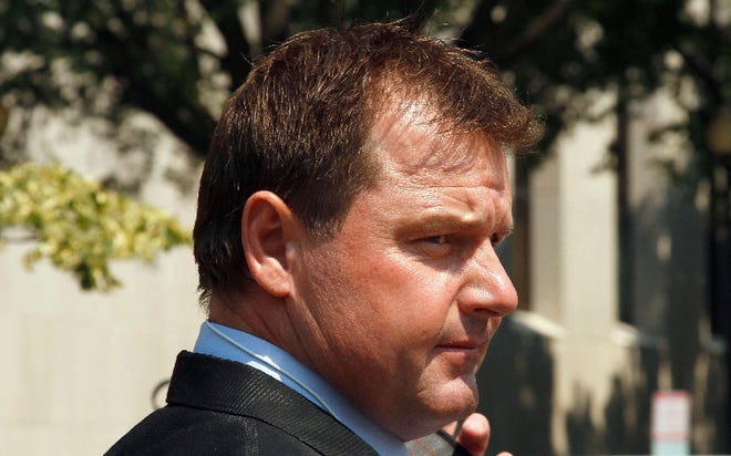 Roger Clemens leaves federal court in Washington on Tuesday. His trial begins today.