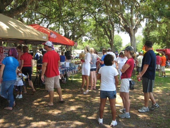 Food and arts and crafts vendors attracted visitors.