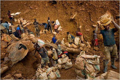 The Dodd-Frank financial reform law requires companies to disclose their use of conflict minerals from the Democratic Republic of Congo or neighboring countries.