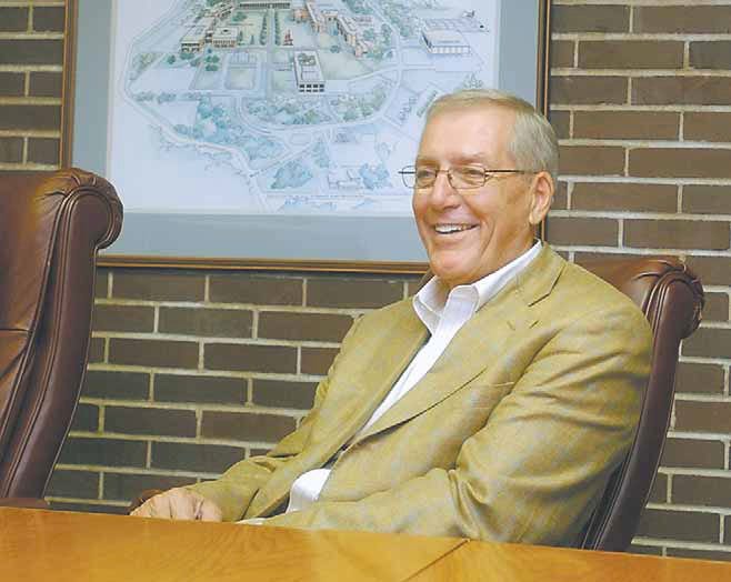 Corning Community College President Floyd “Bud” Amann is retiring after 10 years at the college.