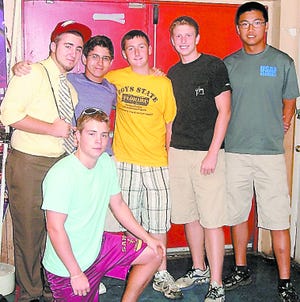 Larry Travis, Nick DuPoux, Richie Konowal, Trent Register, Andrew Li and (kneeling) Chris Langford have returned from the 2011 Boys State. Contributed photo