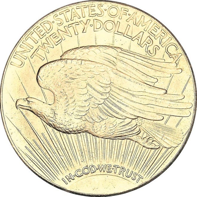 U.S. officials said 10 of the rare 1933 $20 coin possessed by a Philadelphia jeweler's family were stolen from the U.S. Mint in Philadelphia in 1933. U.S. Mint