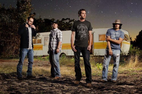 East Texas country stars JB & The Moonshine Band return to Amarillo for a gig Friday at the Midnight Rodeo, 4400 S. Georgia St. Members are, from left, Hayden McMullen, Gabe Guevara, JB Patterson and Chris Flores.