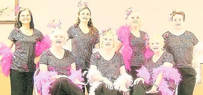 COA dancers include seated, from left: Clarice Kennedy, Patsy Takken and Martha Amico. Standing: Candy Sheaffer, Starr Emerson, Sally Walton, Debra Russell. Not pictured: Toni Bryan, Kathy VendeBerg and Dot Anderson. Contributed photo.