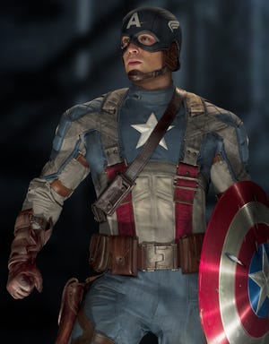 Chris Evans stars in "Captain America: The First Avenger.