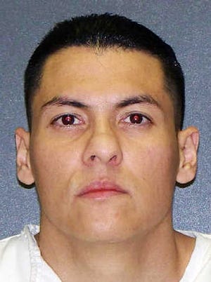 This undated photo provided by the Texas Department of Criminal Justice shows Martin Robles. Robles is scheduled to be executed Wednesday, Aug. 10, 2011 for participating in the gang-related shooting deaths of a pair of Corpus Christi, Texas 19-year-olds. (AP Photo/Texas Department of Criminal Justice)