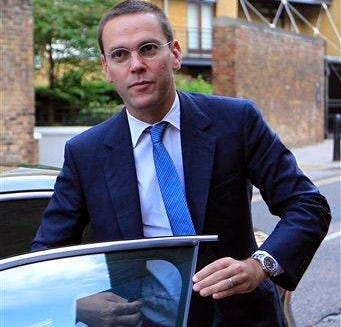 In this July 19, 2011 file photo, chief executive of News Corporation Europe and Asia, James Murdoch, arrives at the News International headquarters in London.
