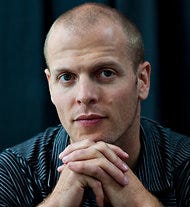The author Timothy Ferriss.