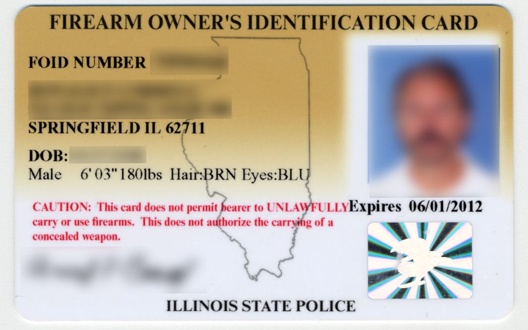 Firearm Owners Id Card