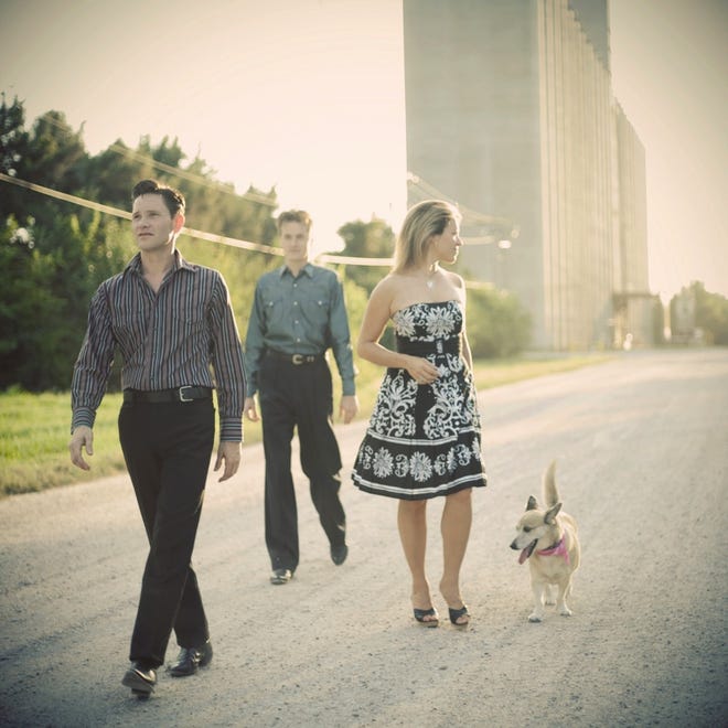 From left, Jake Erwin, Whit Smith, Elana James are the band Hot Club of Cowtown.