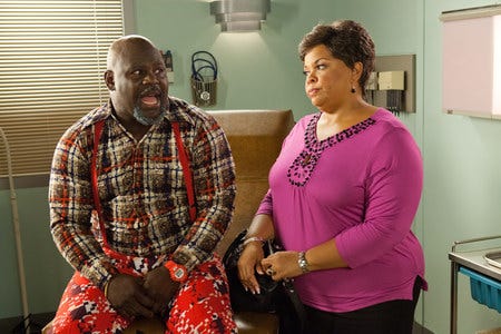 David Mann and Tamela Mann in “Tyler Perry’s Madea’s Big
Happy Family.”