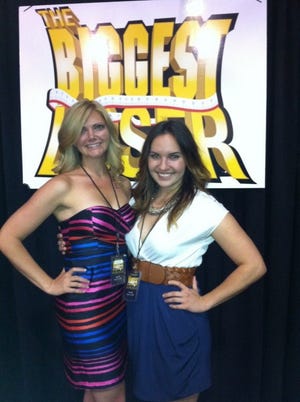 Biggest Loser casting queens Holland (left) and Kerry