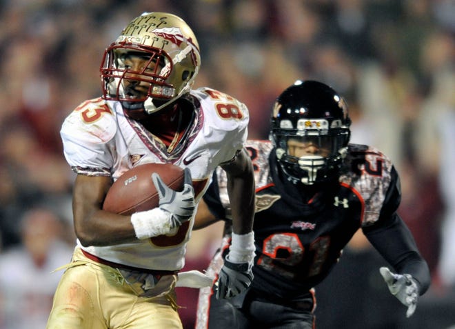 Florida State's Bert Reed heads into his senior season as the most reliable receiver for Jimbo Fisher's No. 6 Seminoles. The Associated Press