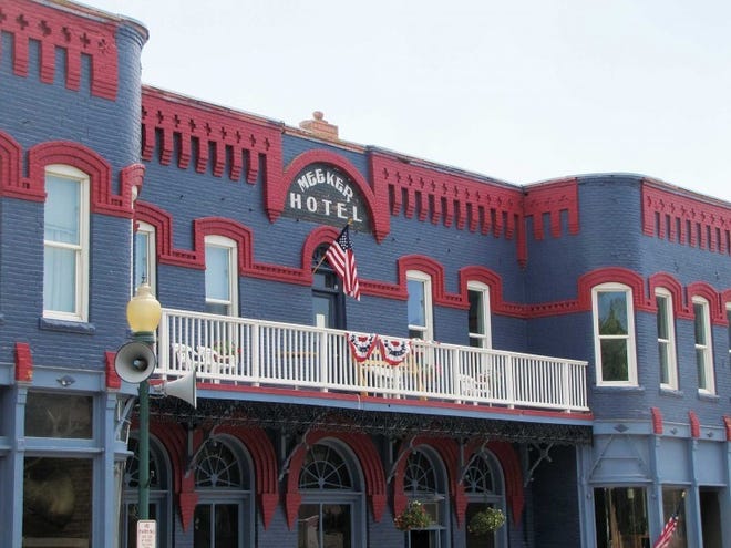 The Meeker Hotel & Cafe in downtown Meeker is listed on the
National Register of Historic Places.