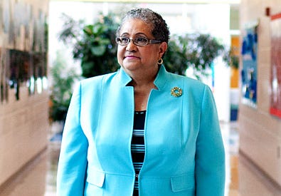 Dr. Beverly Hall, Atlanta's school superintendent, now stands marked by the biggest standardized test cheating scandal in the nation's history.