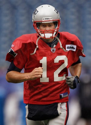 Coming off an MVP season, Patriots quarterback Tom Brady is entering his 12th season with the team.