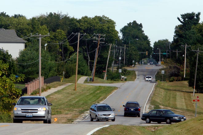The village of Chatham has already replaced the box cluvert on Gordon Drive, south of Walnut Street, and now has plans to widen the road. Ted Schurter/The State Journal-Register