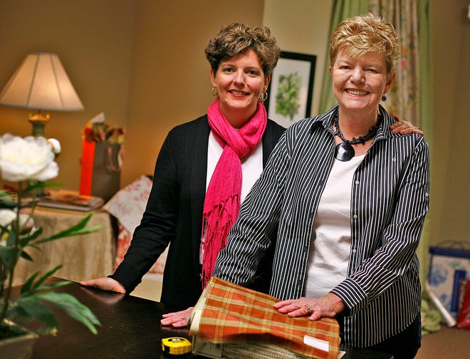 Eileen Cummins and her mother, Peggy Monahan, are co-owners of Linwood’s Interior Design on Webster Street in Hanover. They specialize in custom-made window treatments.
