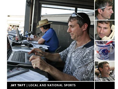 Jay Taft covers local and national sports.