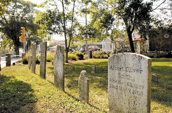 The cemetery still exists on the corner of Main Street and Route 6A where the Orleans United Methodist Church used be. The church, which has relocated to the corner of Main Street and Route 28 is celebrating its 175th anniversary.