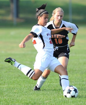 The Brockton girls soccer team is scheduled to face Notre Dame Academy on Monday.