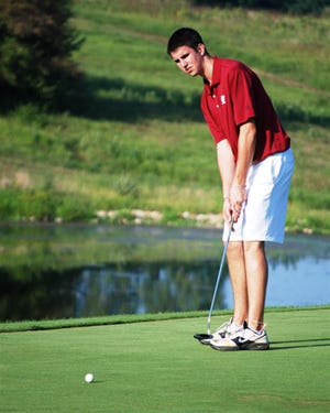 Ryan Wargo lines up a shot for IVC.