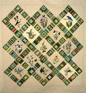 Submitted Photo - The Wawick Valley Quilter’s Guild will display this year’s raffle quilt Sunday at Applefest in Warwick, N.Y.