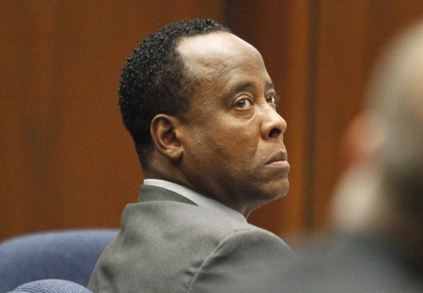 Dr. Conrad Murray faces up to four years in prison and loss of his medical license if convicted.