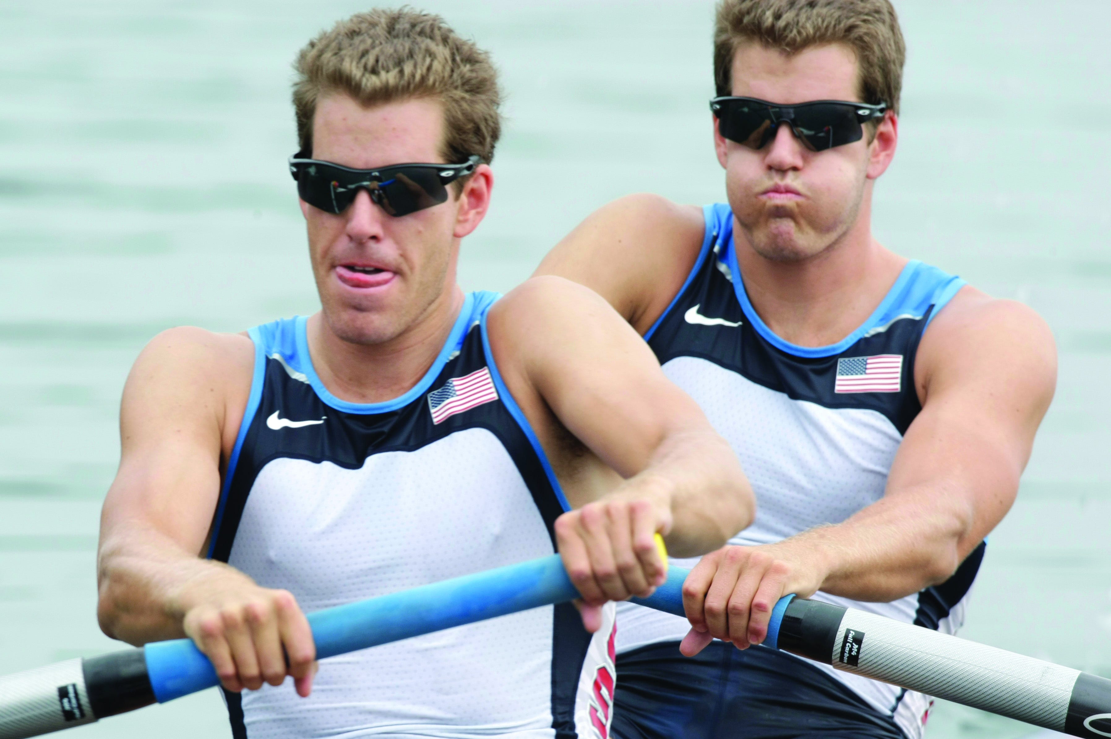 Winklevoss twins took strange path to becoming the faces of rowing