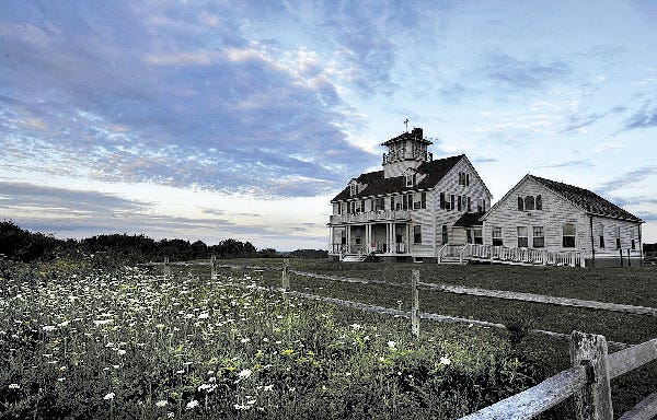 The old Coast Guard station in North Eastham is part of the National Seashore's charm -- and its expense.