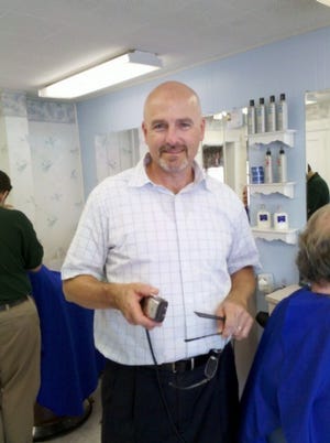 Mark Merlino, owner of the Roffler of Moorestown Family Hair
Care, said he admired Gov. Chris Christie's "backbone" and wishes
he were on the presidential ballot.