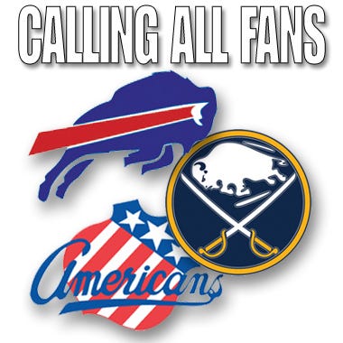 We're looking for fans of the Buffalo Bills, Buffalo Sabres and the Rochester Americans to write weekly blogs about the most popular teams in town. If you're a fan and think you'd like to blog it out, send an e-mail to Sports Editor Paul Gangarossa at pgangarossa@messengerpostmedia.com