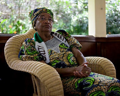 Ellen Johnson Sirleaf, the president of Liberia, is lionized by the outside world as the woman who calmed a country ravaged by years of civil war.