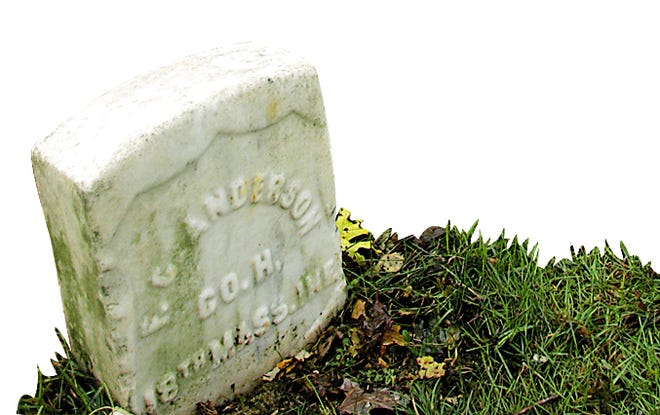 The grave of Civil War Medal of Honor recipient Frederick C. Anderson has been found in Dighton Community Church cemetery.