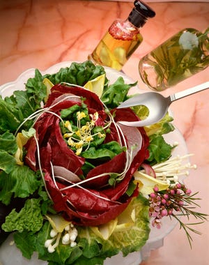 The fun part of making a vinaigrette is pairing it with a salad.