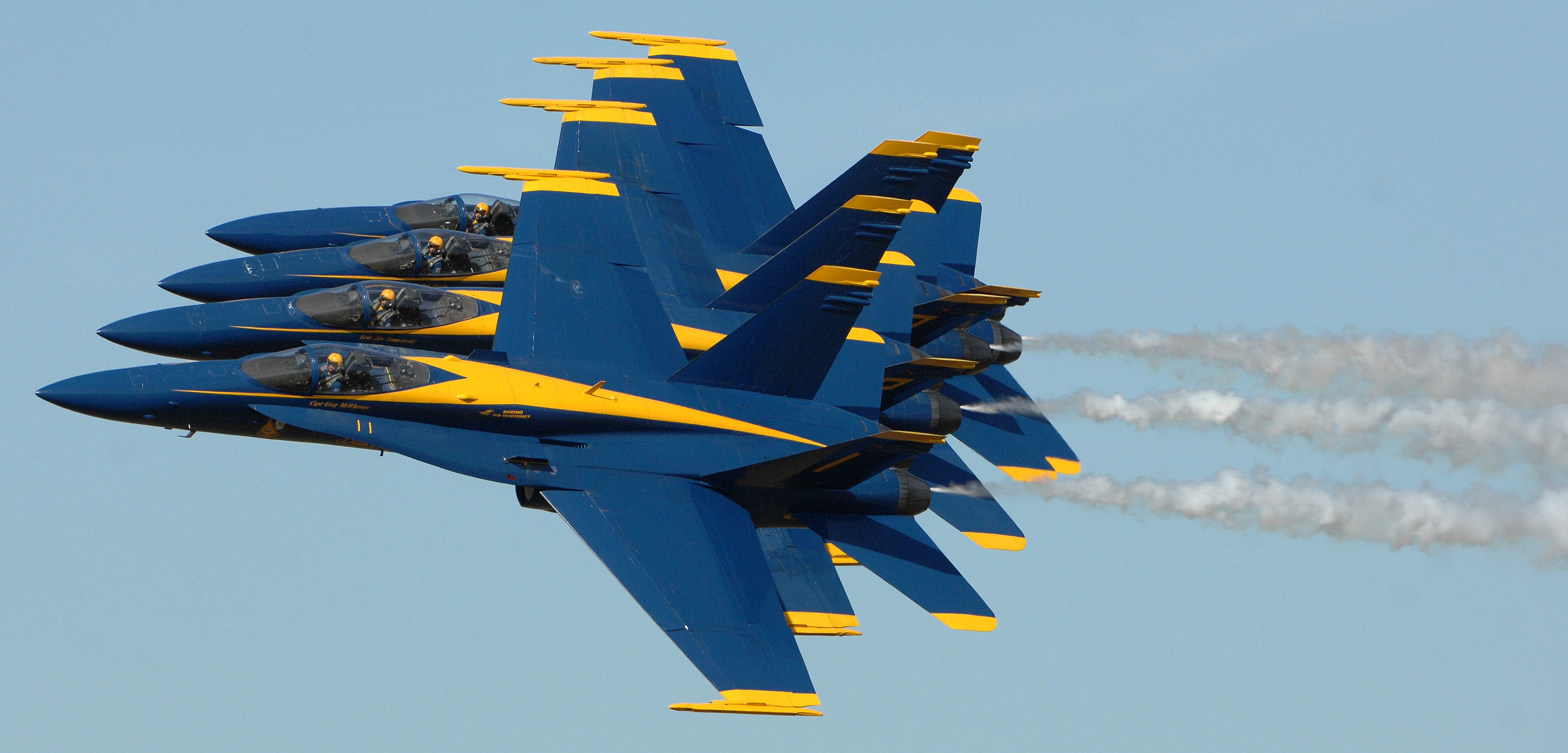 Guide To Fast And Furious Aerobatics Of The Blue Angels