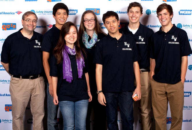The students who will represent champion Hamilton-Wenham in the third season of WGBH’s "High School Quiz Show."